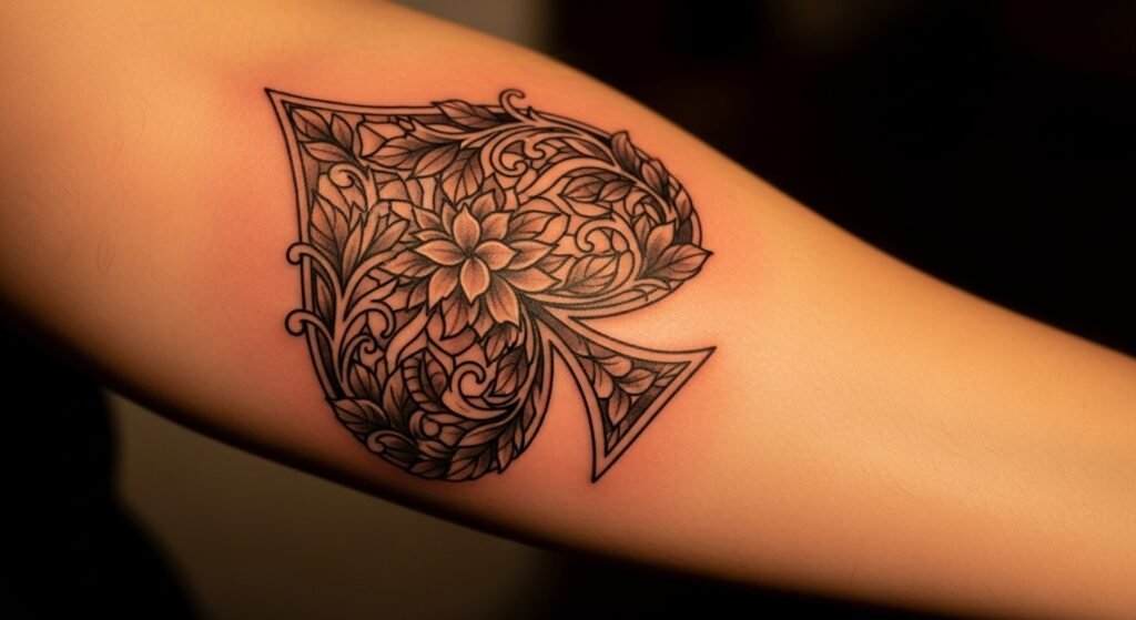 Spade Ink 28 Captivating Spade Tattoo Meanings to Inspire Your Next Ink ...
